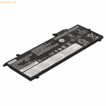 Bild von Lenovo Original Akku für ThinkPad X280 CHK (4190 mAh), Notebook Akku, Schwarz