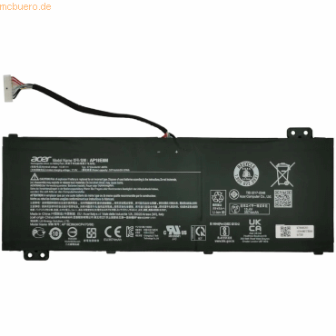 Bild von Acer Original Akku für Acer Nitro 5 AN515-54-56MH (3733 mAh), Notebook Akku, Schwarz
