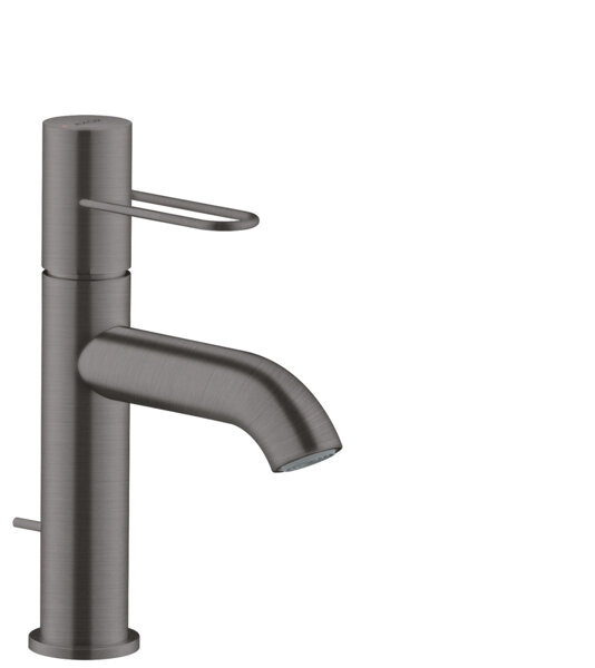 Bild von hansgrohe AXOR Uno Einhebel-Waschtischmischer 100 mit Bügelgriff und Zugstangen-Ablaufgarnitur, Ausladung 130mm, 38023340
