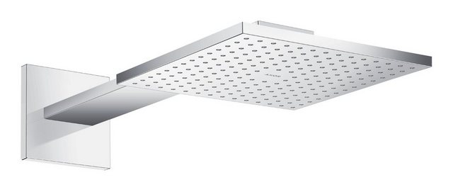 Bild von Axor, Duschbrause, Kopfbrause 250/250 1jet mit Brausearm, Wandmontage chrom (1 Strahlarten, 19 l/min)
