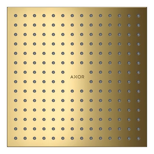 Bild von hansgrohe AXOR ShowerSolutions Kopfbrause 250/250 2jet, Decke-Aufputz, Farbe: Polished Gold Optic