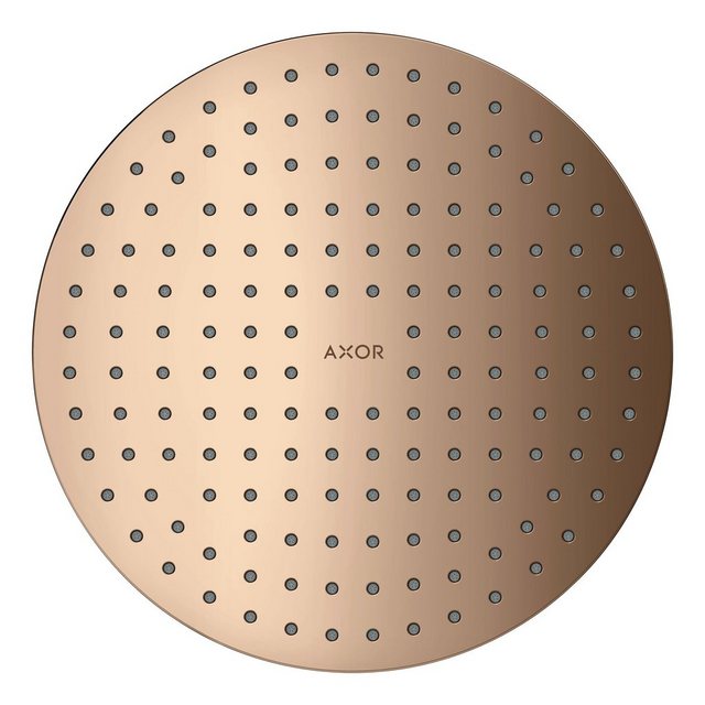 Bild von hansgrohe AXOR ShowerSolutions Kopfbrause 250 2jet, Decke-Aufputz, Farbe: Polished Red Gold