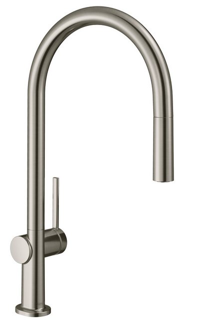 Bild von Hansgrohe Spültischmischer 210 Talis M54 Ausziehauslauf 1jet sBox edelstahl-optik, 72803800 72803800