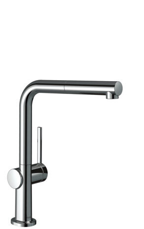 Bild von hansgrohe Talis M54 Einhebel-Küchenmischer 270, Ausziehauslauf, 1jet, EcoSmart, 72845, Farbe: Chrom
