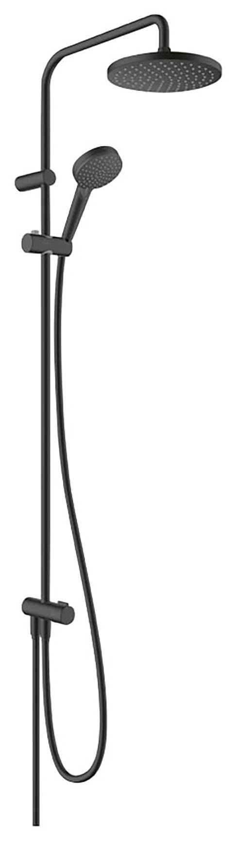 Bild von Hansgrohe Showerpipe Vernis Blend Reno EcoSmart mattschwarz, 26099670 26099670