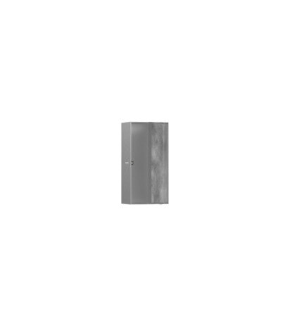 Bild von hansgrohe XtraStoris Rock Wandnische mit befliesbarer Tür 300x150x100 mm, 56082, Farbe: Edelstahl gebürstet