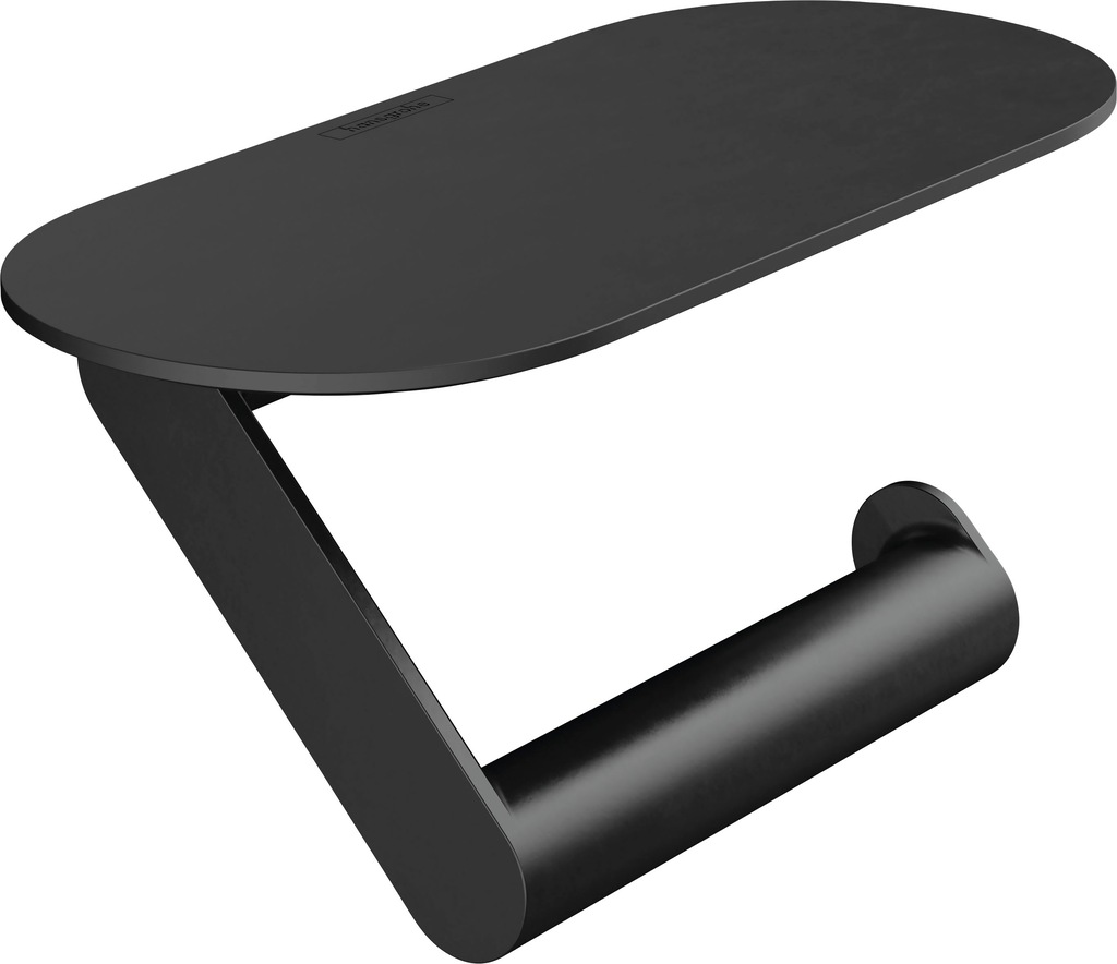 Bild von Hansgrohe Papierrollenhalter WallStoris mit Ablage mattschwarz, 27928670 27928670