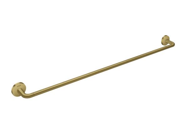 Bild von hansgrohe, Handtuchhalter + Handtuchhaken, Badetuchhalter Axor Universal Circular 800mm brushed brass