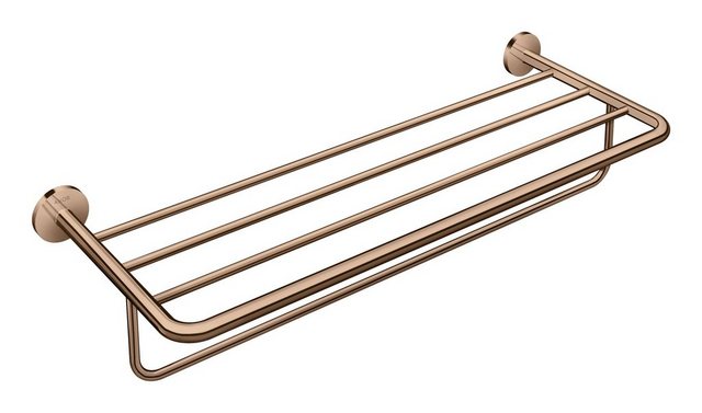 Bild von Hansgrohe AXOR Universal Circular Handtuchablage, mit Handtuchhalter, 42843, Farbe: Polished Red Gold