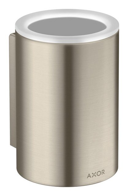 Bild von Hansgrohe AXOR Universal Circular Zahnputzbecher, 42804, Farbe: Brushed Nickel