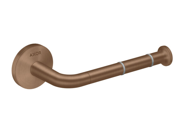 Bild von Hansgrohe AXOR Universal Circular Toilettenpapierhalter, 42856, Farbe: Brushed Red Gold