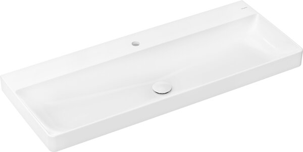 Bild von hansgrohe, Waschbecken, Xelu Q Waschtisch, 1200x480, wandhängend, ohne Überlauf, Weiss, 61 (480 mm, 1200 mm)