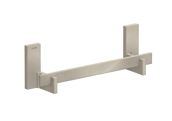Bild von hansgrohe AXOR Universal Rectangular Haltestange, Länge 340mm, Metall, 42613, Farbe: Brushed Nickel