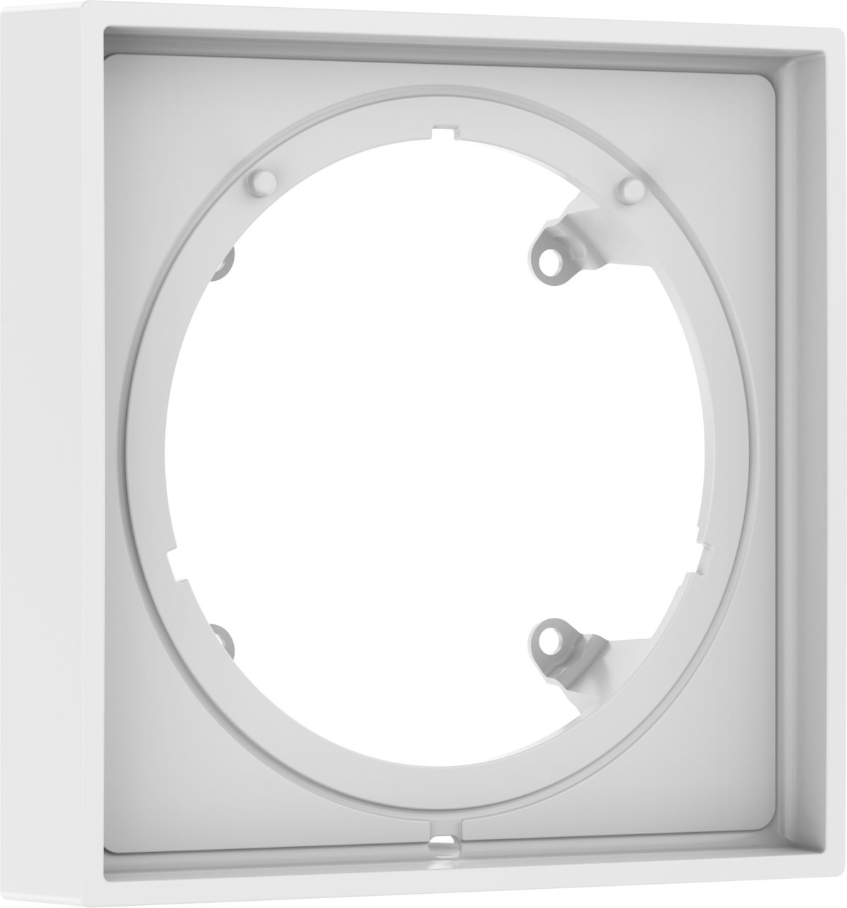Bild von Hansgrohe ShowerSelect Comfort E Verlängerungsrosette 22 mm, mattweiss, 13617700 13617700