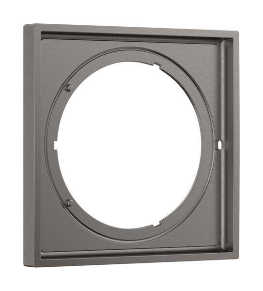 Bild von Hansgrohe ShowerSelect Comfort E Verlängerungsrosette 5 mm, brushed black chrome, 13612340 13612340