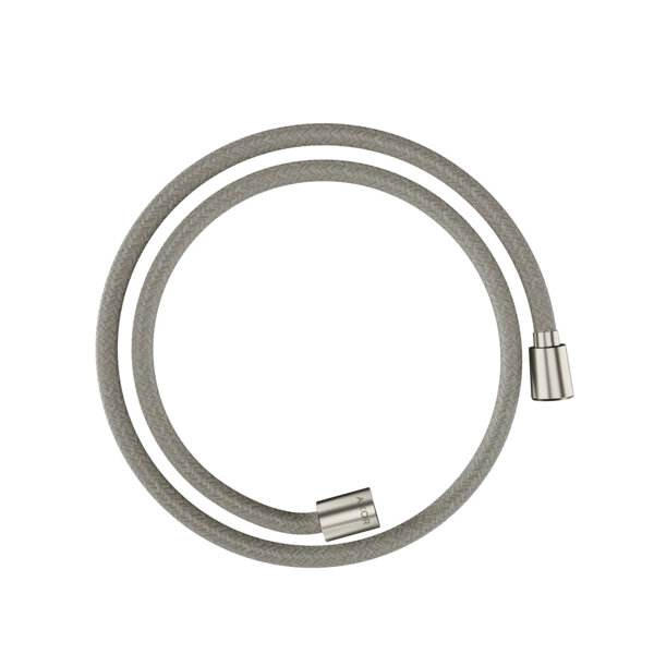 Bild von hansgrohe AXOR ShowerSolutions Textilbrauseschlauch, 1250mm, konische und zylindrische Mutter, 28227, Farbe: Stainless Steel Optic