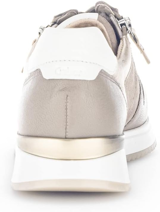 Bild von Gabor Damen Low-Top Sneaker, Frauen Halbschuhe,Wechselfußbett,Laufschuhe,straßenschuhe,Strassenschuhe,Turnschuhe,Dark-Nude Kombi,36 EU / 3.5 UK