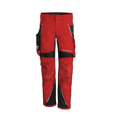 Bild von Bundhose "IRON" rot/schwarz, Gr. N54