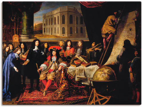 Bild von Artland Leinwandbild »Ludwig XIV., um 1670«, Menschen, (1 St.), auf Keilrahmen gespannt