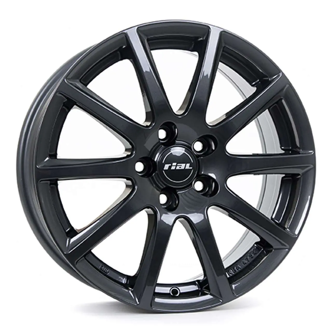 Bild von RIAL MILANO 5-LOCH titanium 7.0Jx17 5x112 ET45