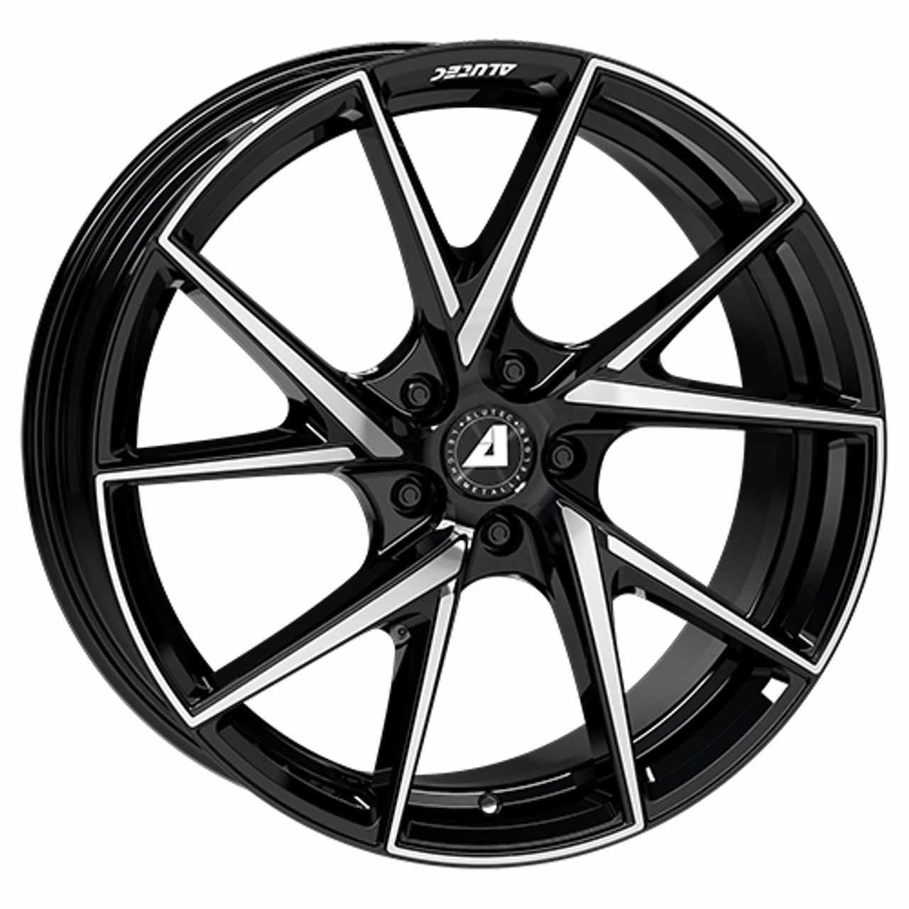 Bild von ALUTEC ADX.01 5-LOCH diamantschwarz frontpoliert 8.5Jx20 5x112 ET38