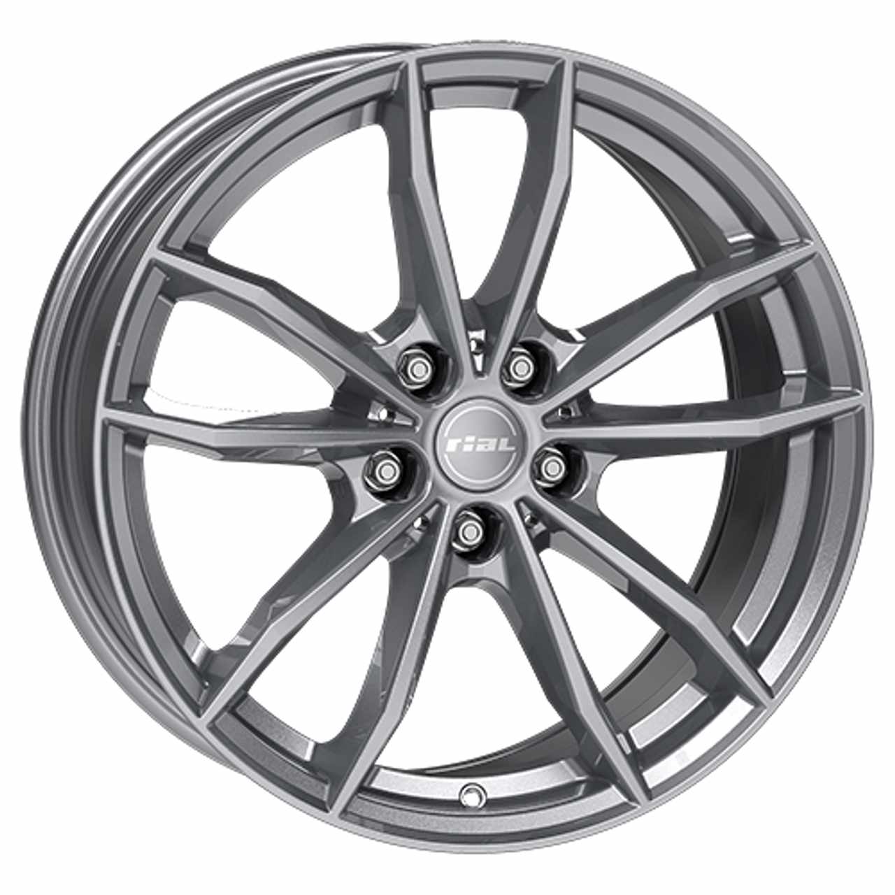 Bild von RIAL X12 metal grey 7.0Jx16 5x112 ET52