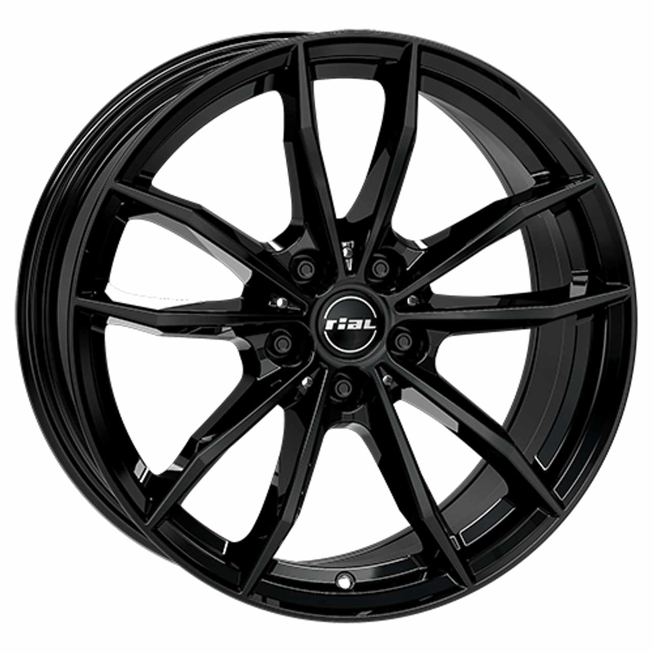 Bild von RIAL X12 diamantschwarz 7.0Jx17 5x112 ET47