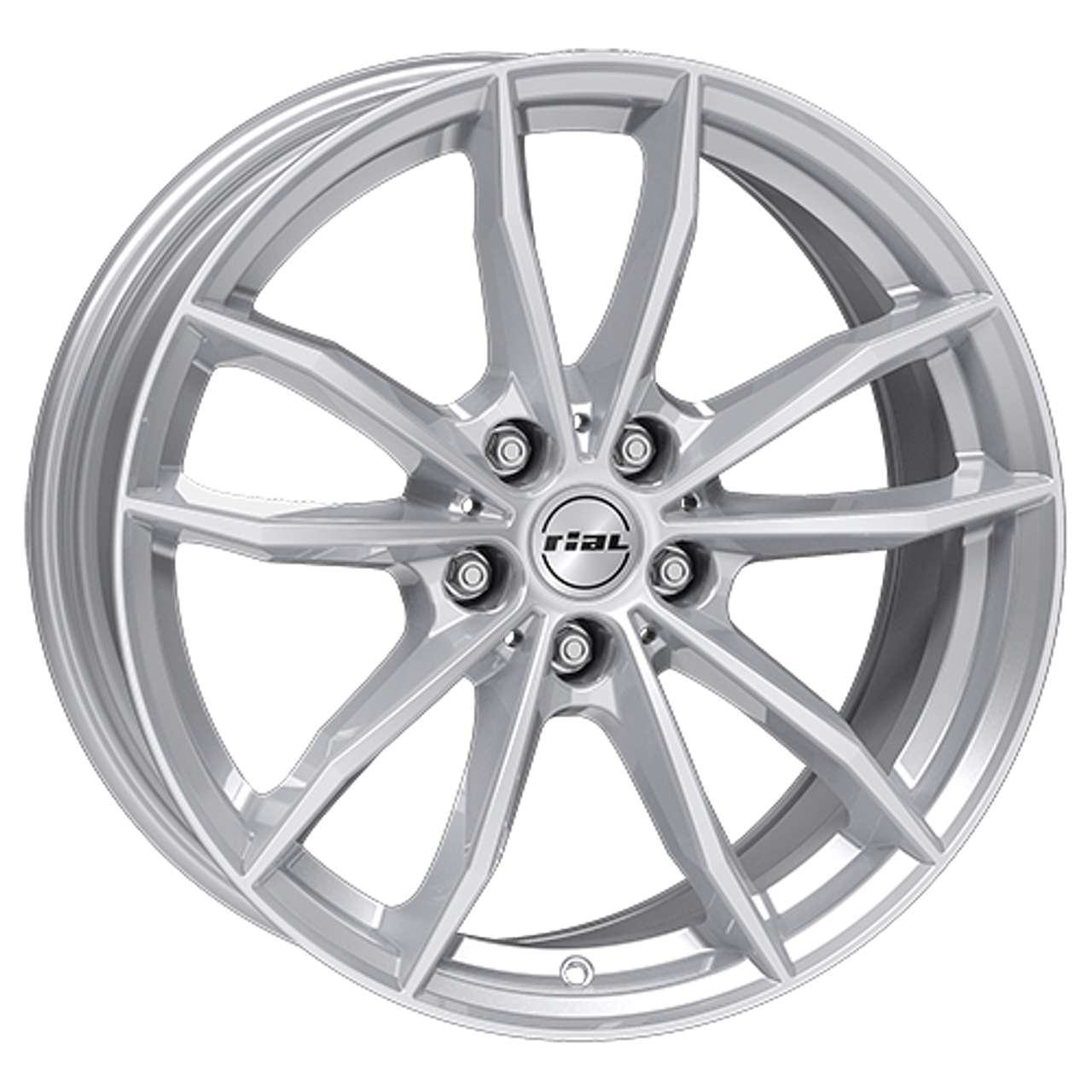 Bild von RIAL X12 polarsilber 7.5Jx17 5x112 ET54