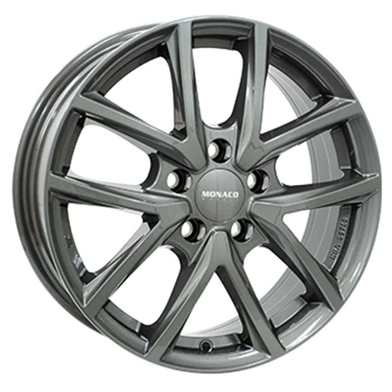 Bild von MONACO WHEELS MONACO CL2 anthracite dark 7.0Jx17 5x114.3 ET40