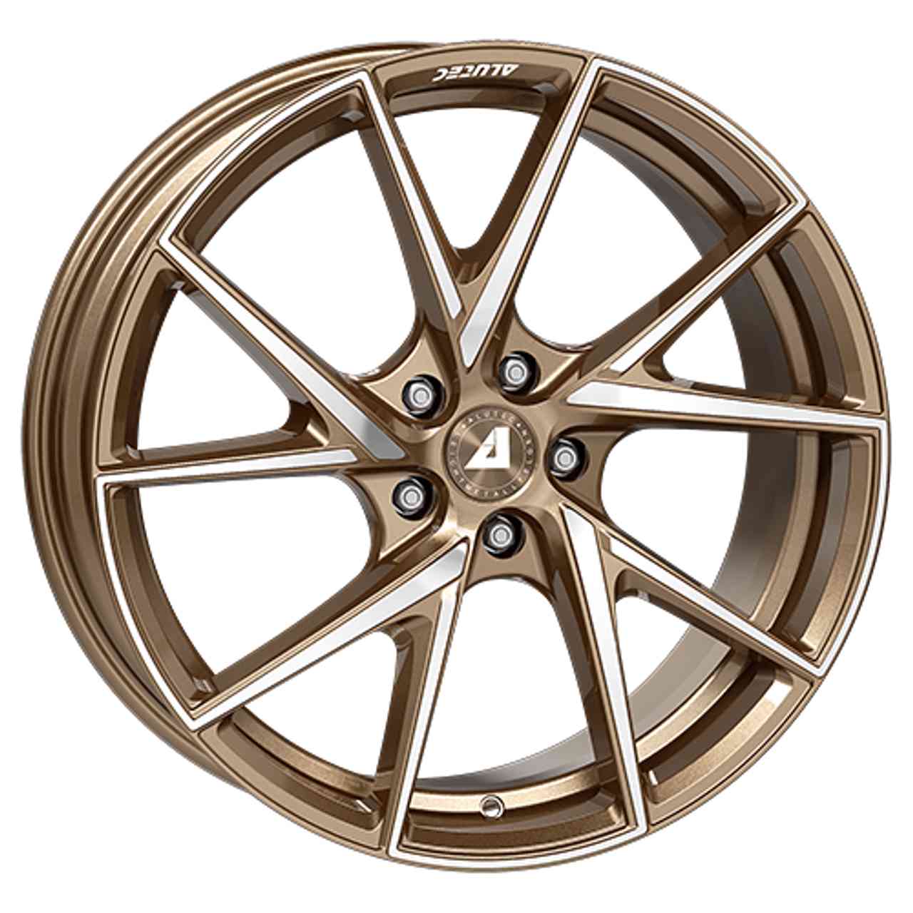 Bild von ALUTEC ADX.01 4-LOCH metallic-bronze frontpoliert 7.0Jx17 4x100 ET45