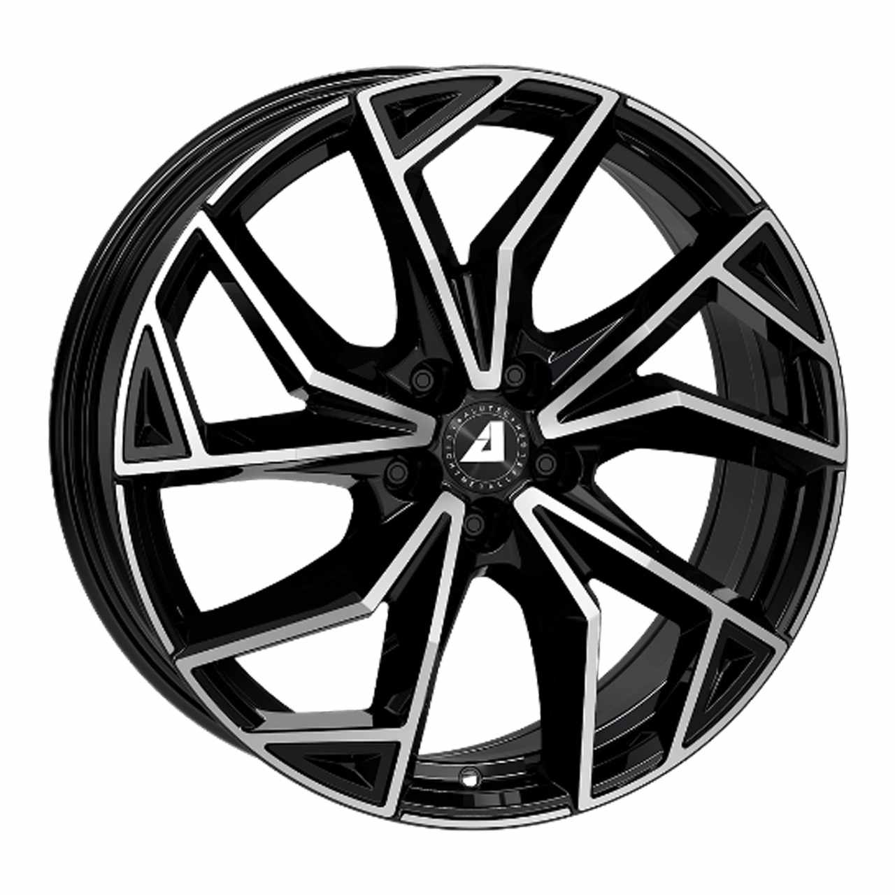Bild von ALUTEC ADX.02 5-LOCH diamantschwarz frontpoliert 7.5Jx18 5x100 ET46