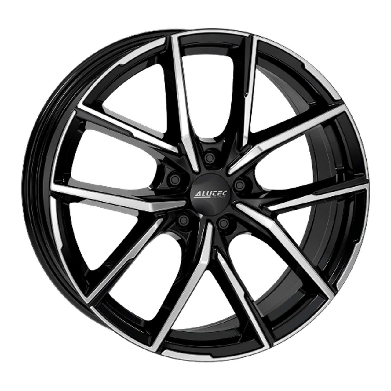 Bild von ALUTEC AVELENO diamantschwarz frontpoliert 8.0Jx19 5x108 ET45