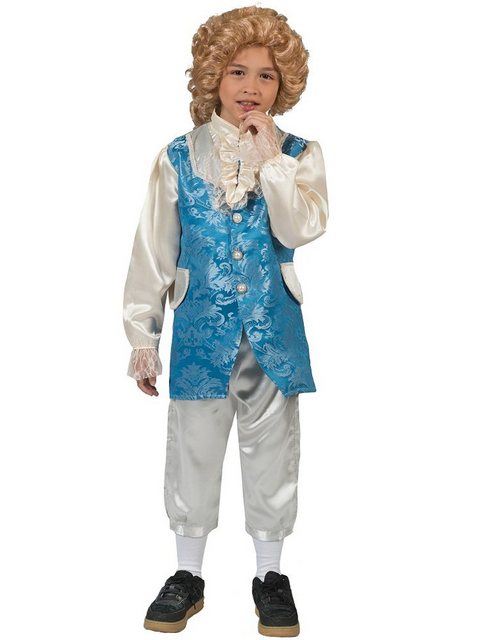 Bild von Funny Fashion Kostüm Barock Kostüm Johannes mit Weste für Jungen