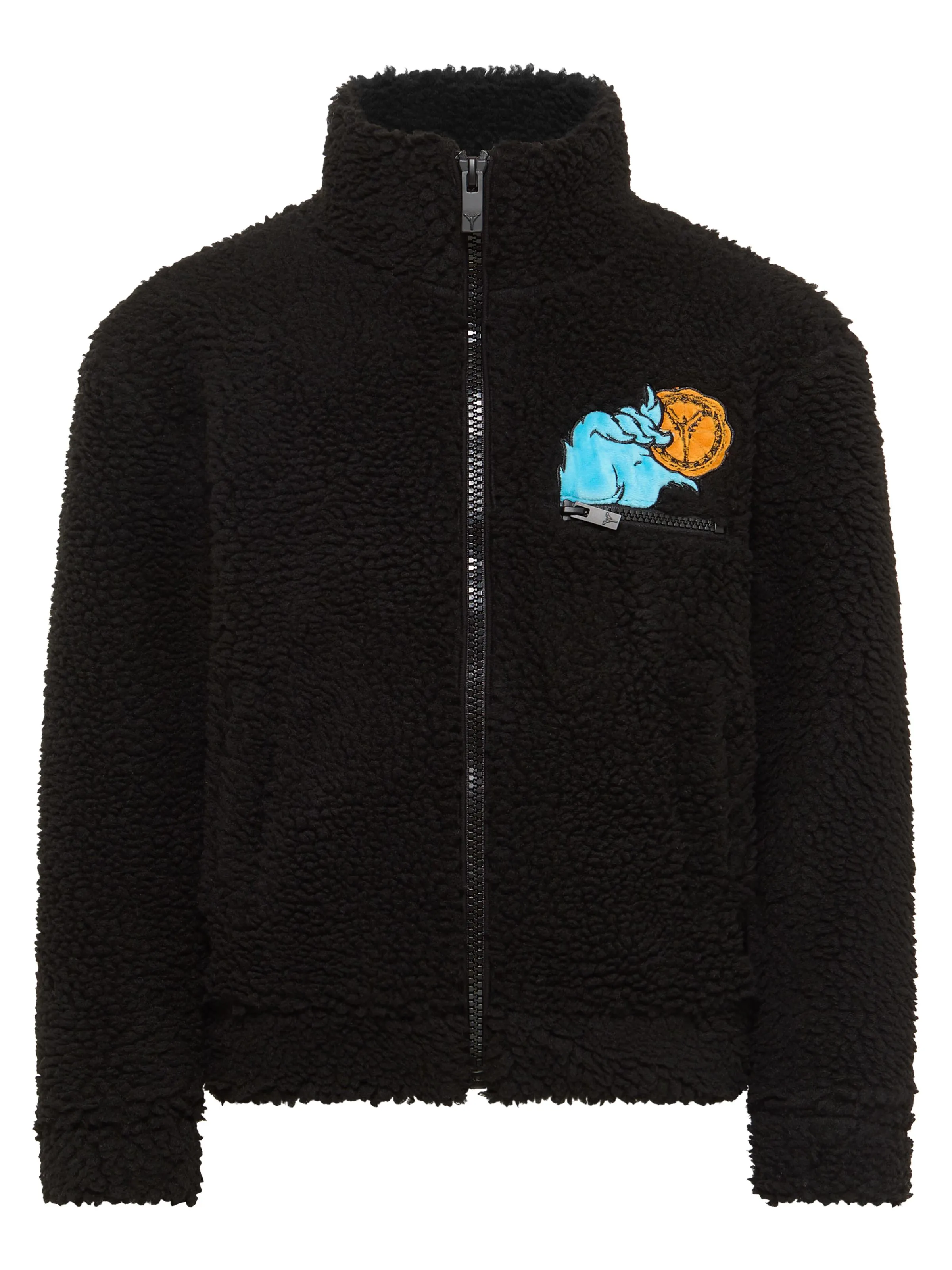 Bild von Carlo Colucci SESAMSTRASSE x CARLO COLUCCI Kinder Teddyjacke - Schwarz 146/152