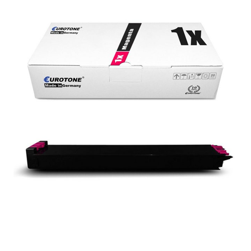 Bild von Eurotone Tonerkartusche für Sharp MX-27 GTMA in Magenta