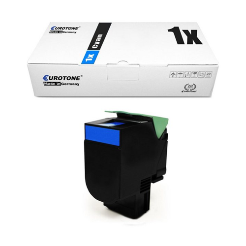 Bild von Eurotone Tonerkartusche für Lexmark 71B0H20 Cyan – Ihre Lösung für hochwertiges Drucken