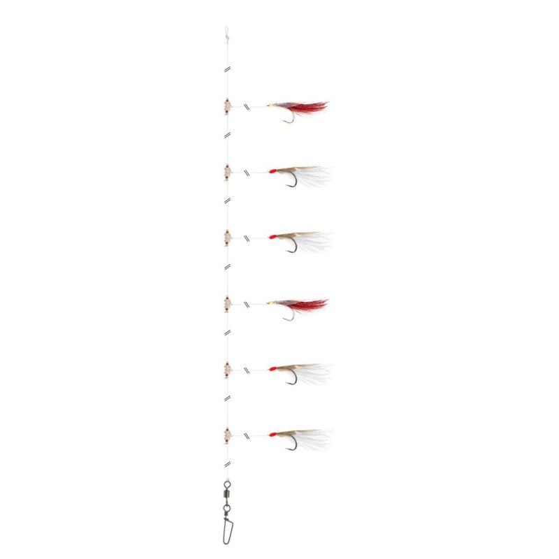 Bild von DAIWA Grandwave Makrelen-Vorfach 360° Gr.2/0 135cm 0,6mm 0,5mm...