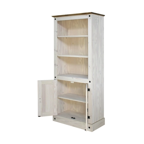 Bild von dynamic24 Standregal - Eleganz aus Kiefernholz für jedes Zuhause