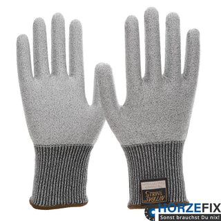 Bild von 6730 Nitras Schnittschutzhandschuh ohne Beschichtung grau Hitzeschutz 10 Paar Gr 6-11 - 8