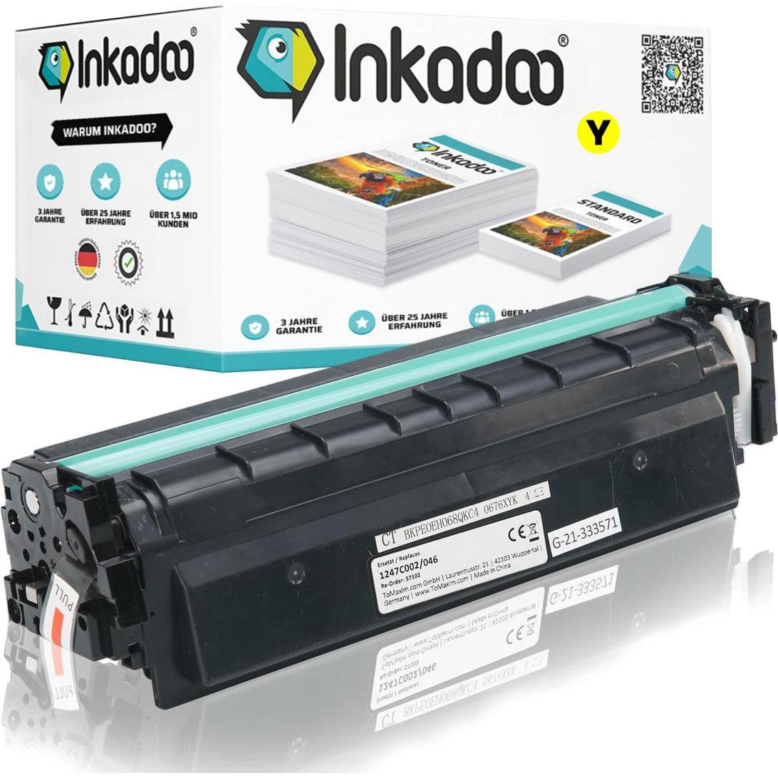 Bild von Inkadoo Kompatibel Toner für Canon 1250C002 / 046 Tonerkartusche (Y), Toner