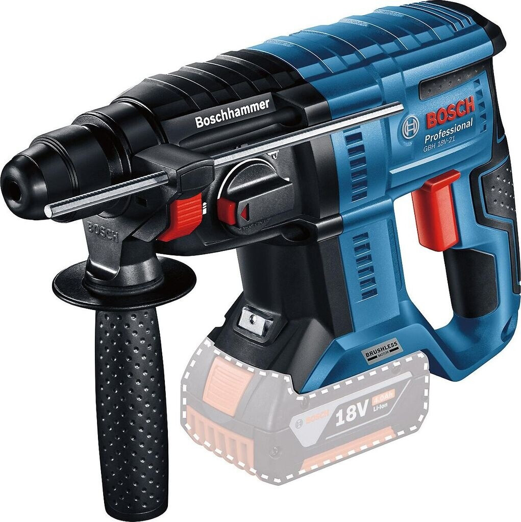 Bild von BOSCH Akku-Bohrhammer GBH 18V-21 Professional-Bohrhammer-schnurlos-4 Modi-SDS-plus-2 Joules