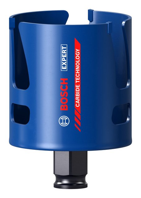 Bild von Bosch 1x EXPERT Construction Material Lochsäge (für Weichholz, Grobspanplatte, Ø 60 mm, Professional Zubehör Bohrmaschine/Schrauber)