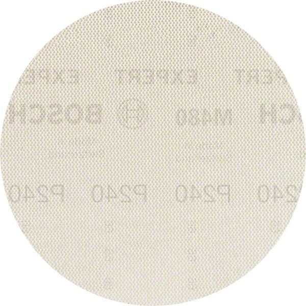 Bild von Bosch 5x EXPERT M480 Schleifnetz (für Farbe auf Holz, Hartholz, Ø 125 mm, Körnung 240, Professional Zubehör Exzenterschleifer, Schwingschleifer)