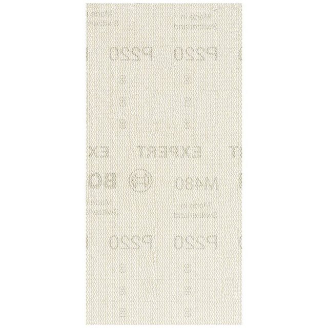 Bild von Bosch 10x EXPERT M480 Schleifnetz (für Farbe auf Holz, Hartholz, Ø 93x186 mm, Körnung 220, Professional Zubehör Schwingschleifer)
