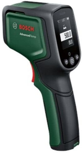 Bild von Bosch Home and Garden AdvancedTemp Infrarot Thermometer (-30°C bis +500°C, integrierter Schimmel- und Wärmebrücken-Erkennung, LED-Anzeige für einfache Interpretation, Gehäuse aus recyceltem Material)