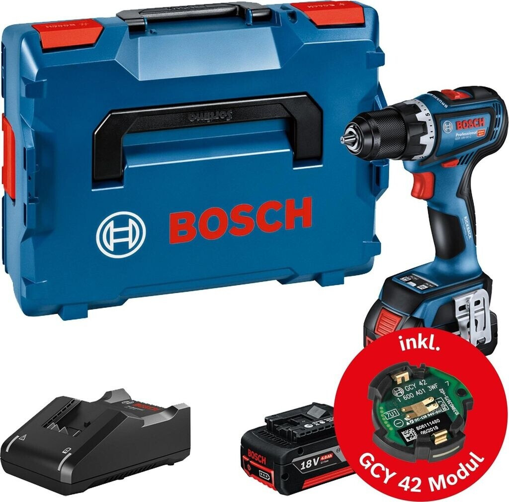 Bild von BOSCH Akku-Bohrschrauber GSR 18V-90 C, 18 V, Mit 2x Akku 5 Ah - in L-BOXX 136