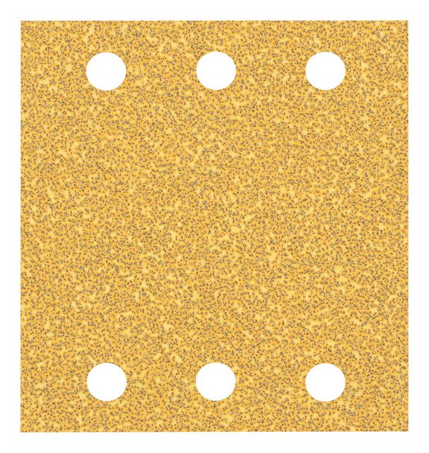 Bild von BOSCH Schleifpapier Expert C470 Schleifblätter, (50 Stück), Expert C470, 6 Löcher, f. Schwingschleifer, 115 x 107 mm, K 40