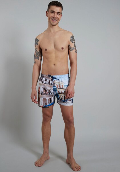 Bild von CECEBA Badeshorts, mit tollem Print für warme Sommertage