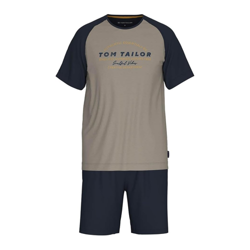 Bild von TOM TAILOR Herren Shorty 71382 – Bequemer Schlafanzug für Herren