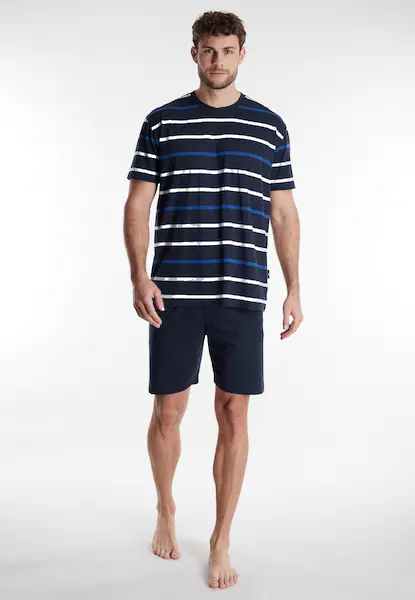 Bild von Götzburg, Herren, Pyjama, Pyjama Casual Bequem sitzend, Mehrfarbig, (3XL)